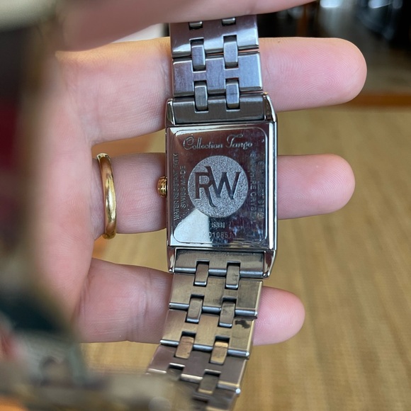 RAYMOND WEIL Tango 5381-STP Yellow Gold Tone Steel Quartz Men's Watch Swiss Made - Picture 5 of 5